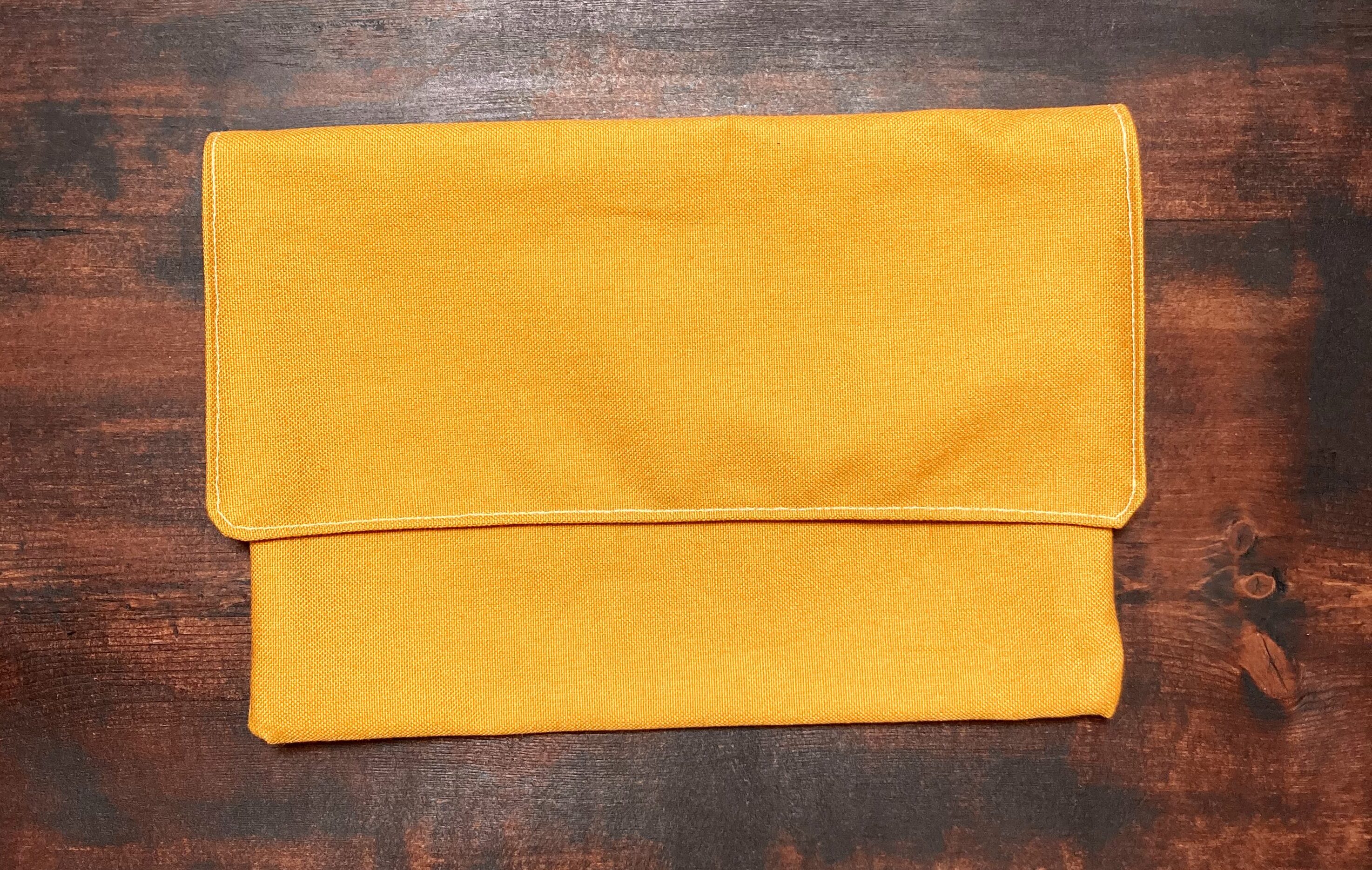 フラットポーチを作ってみました